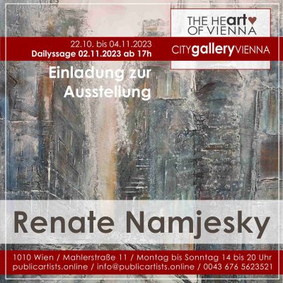 Renate Namjesky в CITYgalleryVIENNA