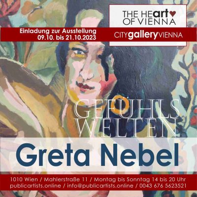 Грета Небел показва GEFÜHLSWELTEN в CITYgalleryVIENNA