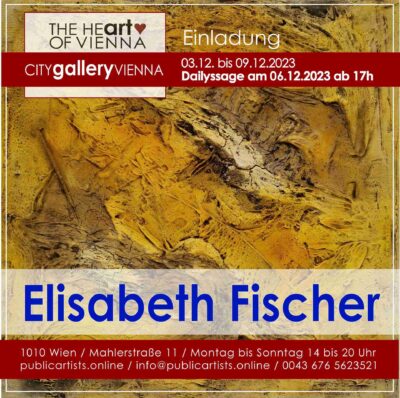Елизабет Фишер в CITYgalleryVIENNA