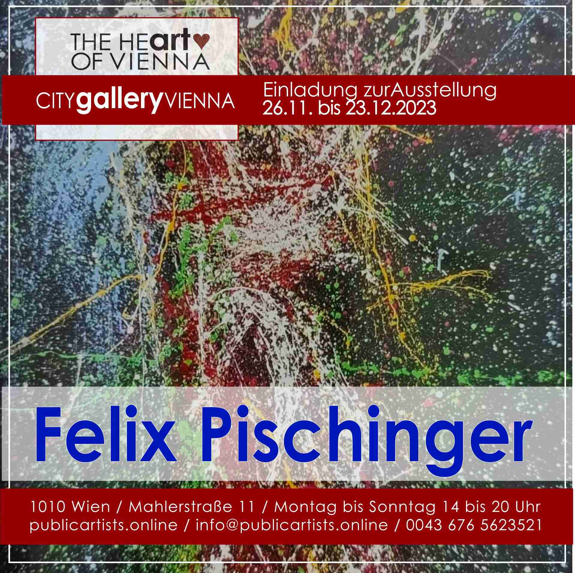Felix Pischinger nella CITYgalleryVIENNA