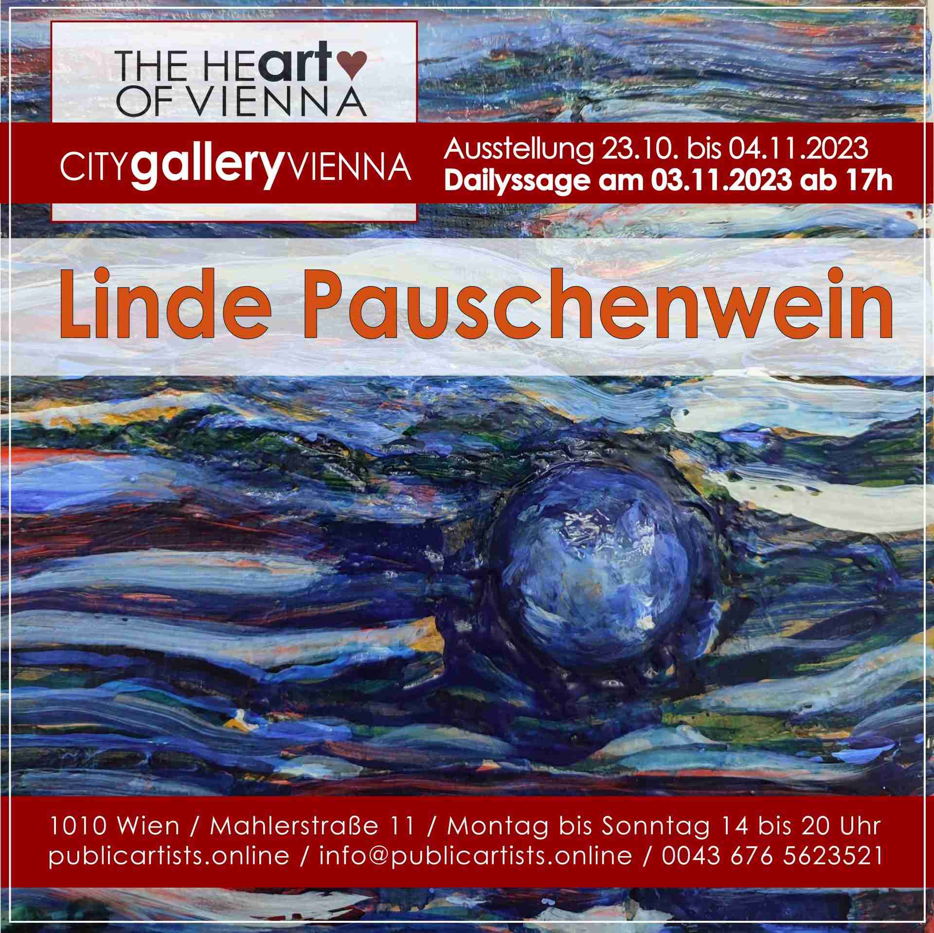 Linde Pauschenwein nella CITYgalleryVIENNA