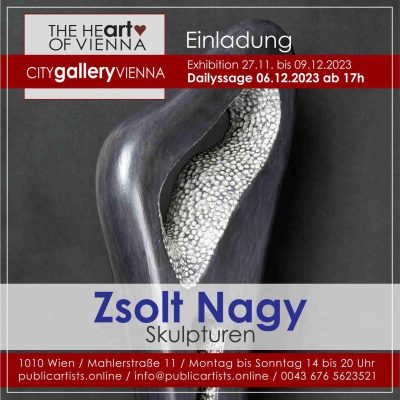 Скулптури на Жолт Наги в CITYgalleryVIENNA