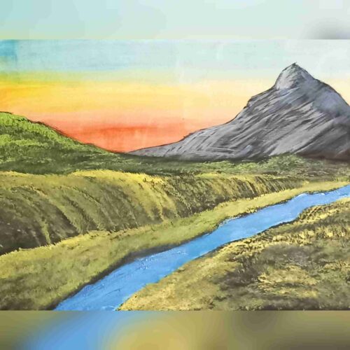 A folyó középen ered