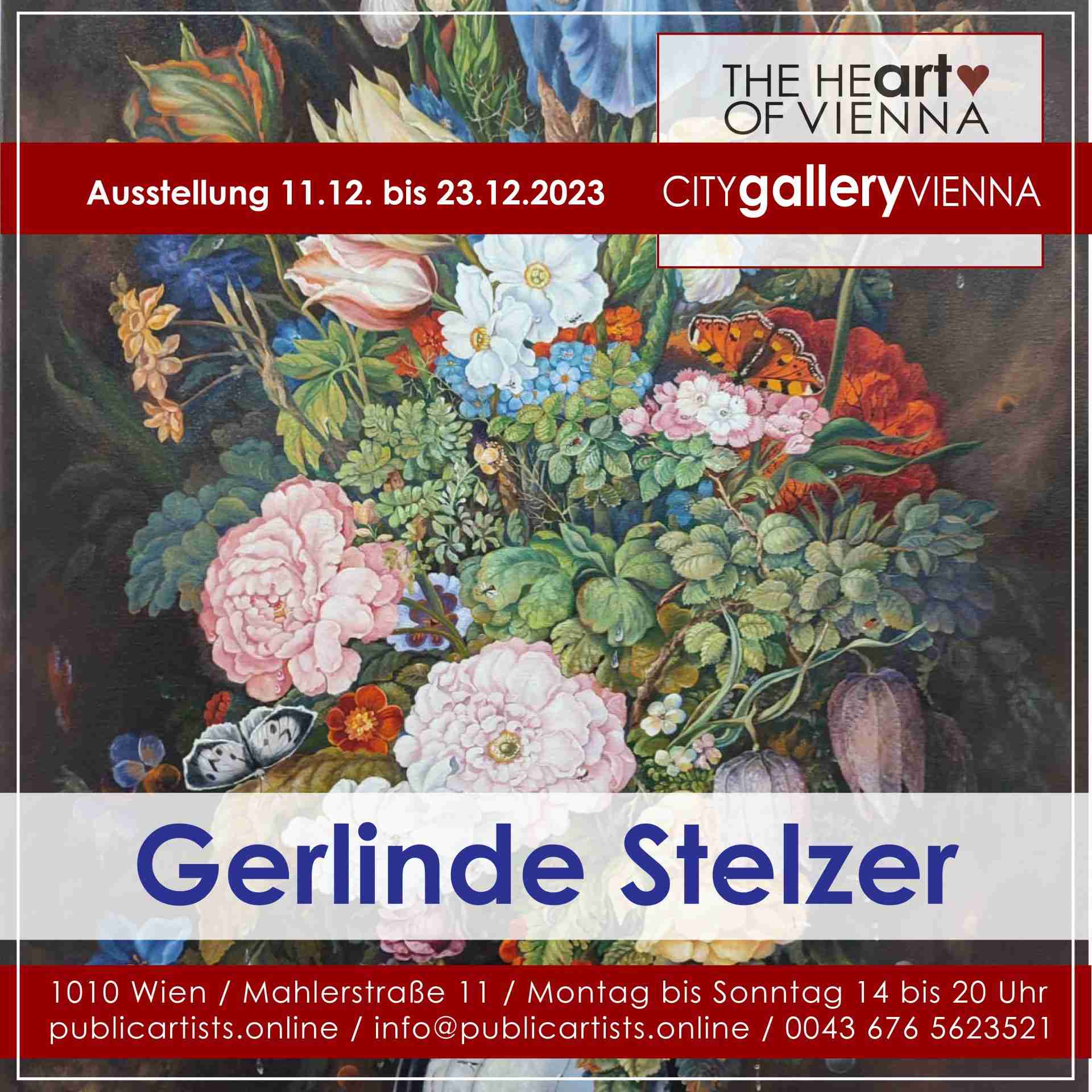 Gerlinde Stelzer a CITYgalleryVIENNA-ban