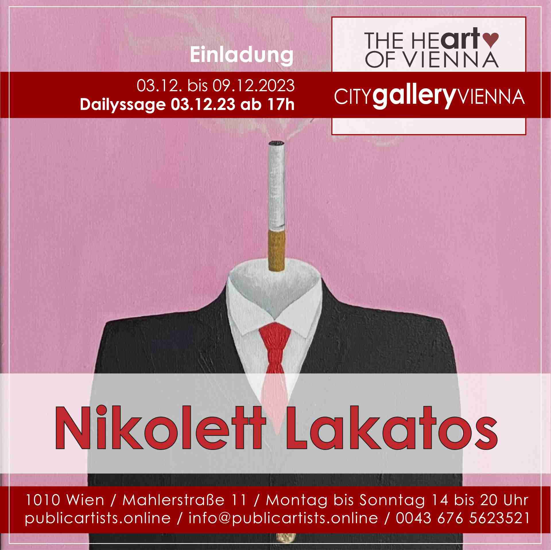 Николет Лакатош в CITYgalleryVIENNA