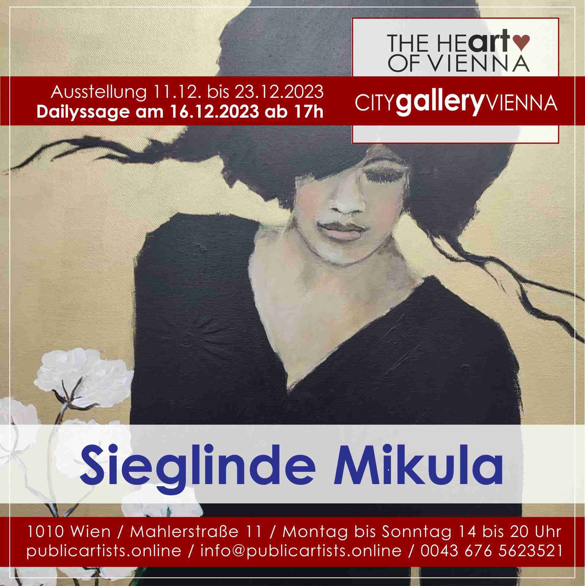 Sieglinde Mikula a CITYgalleryVIENNA-ban