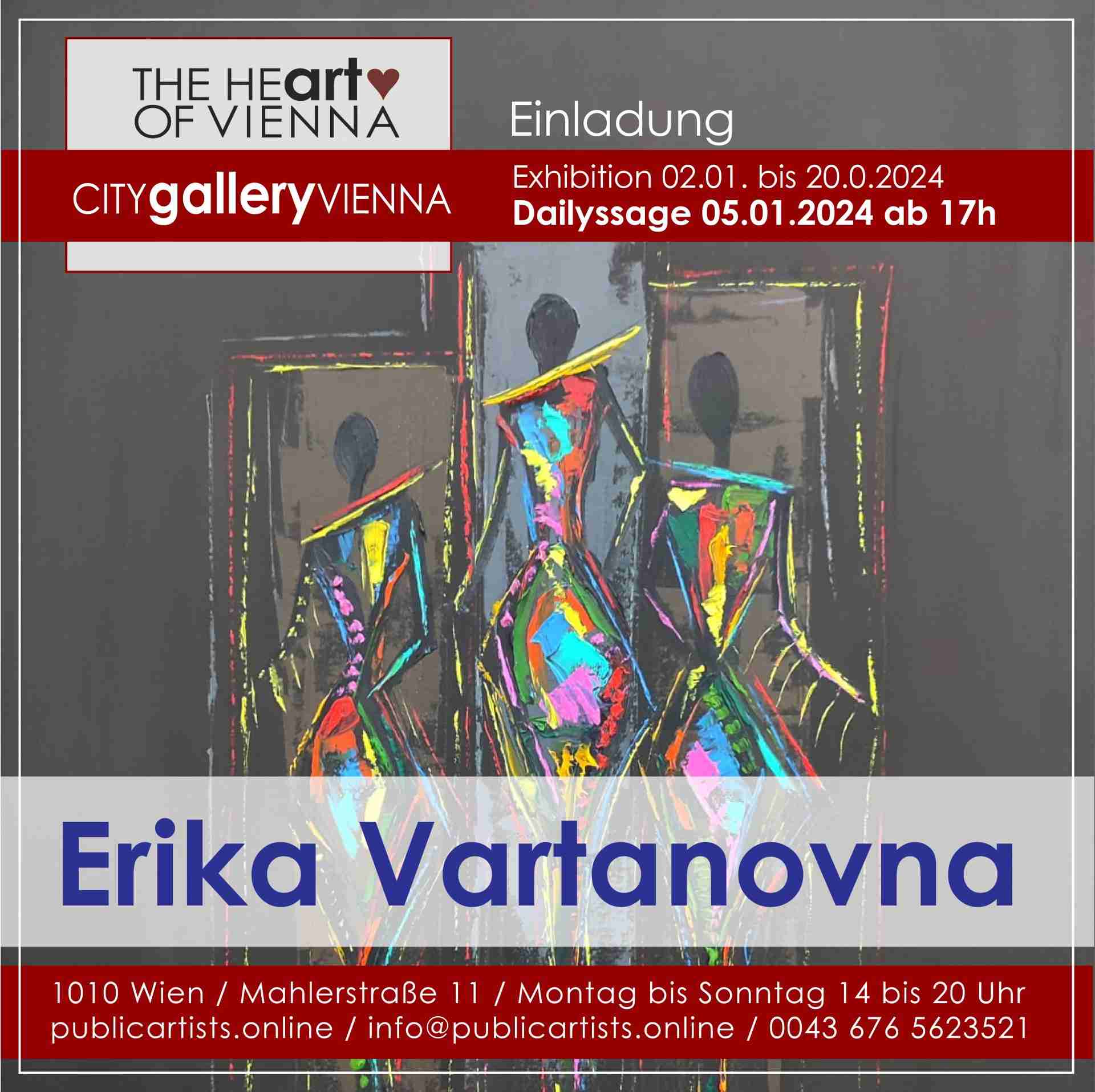 Erika Vartanovna v CITYgalleryVIENNA