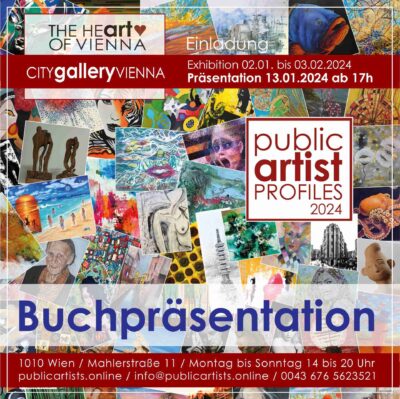 Представяне на книгата PUBLICARTIST PROFILES 2024
