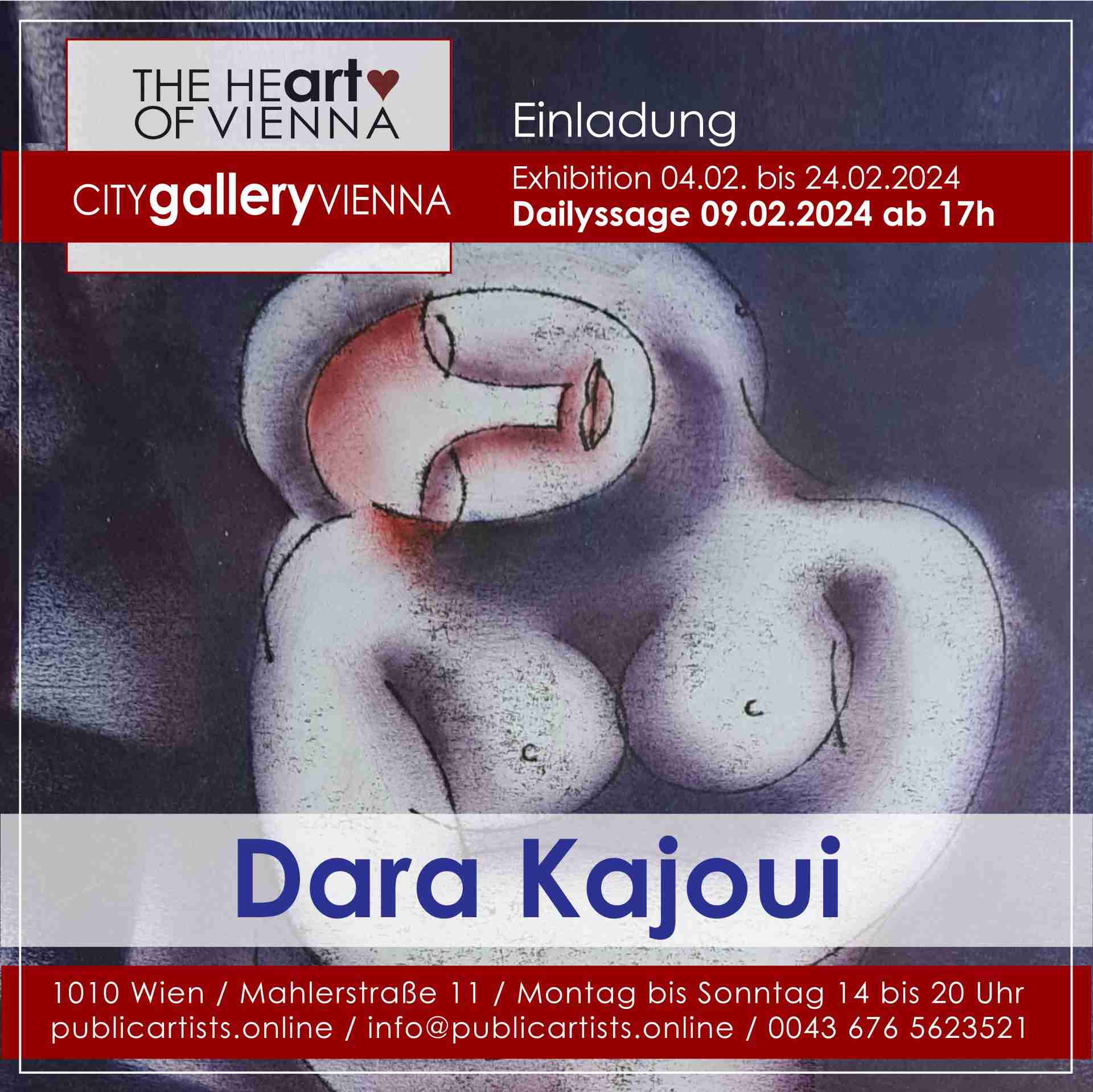 Dara Kajoui v CITYgalleryVIENNA