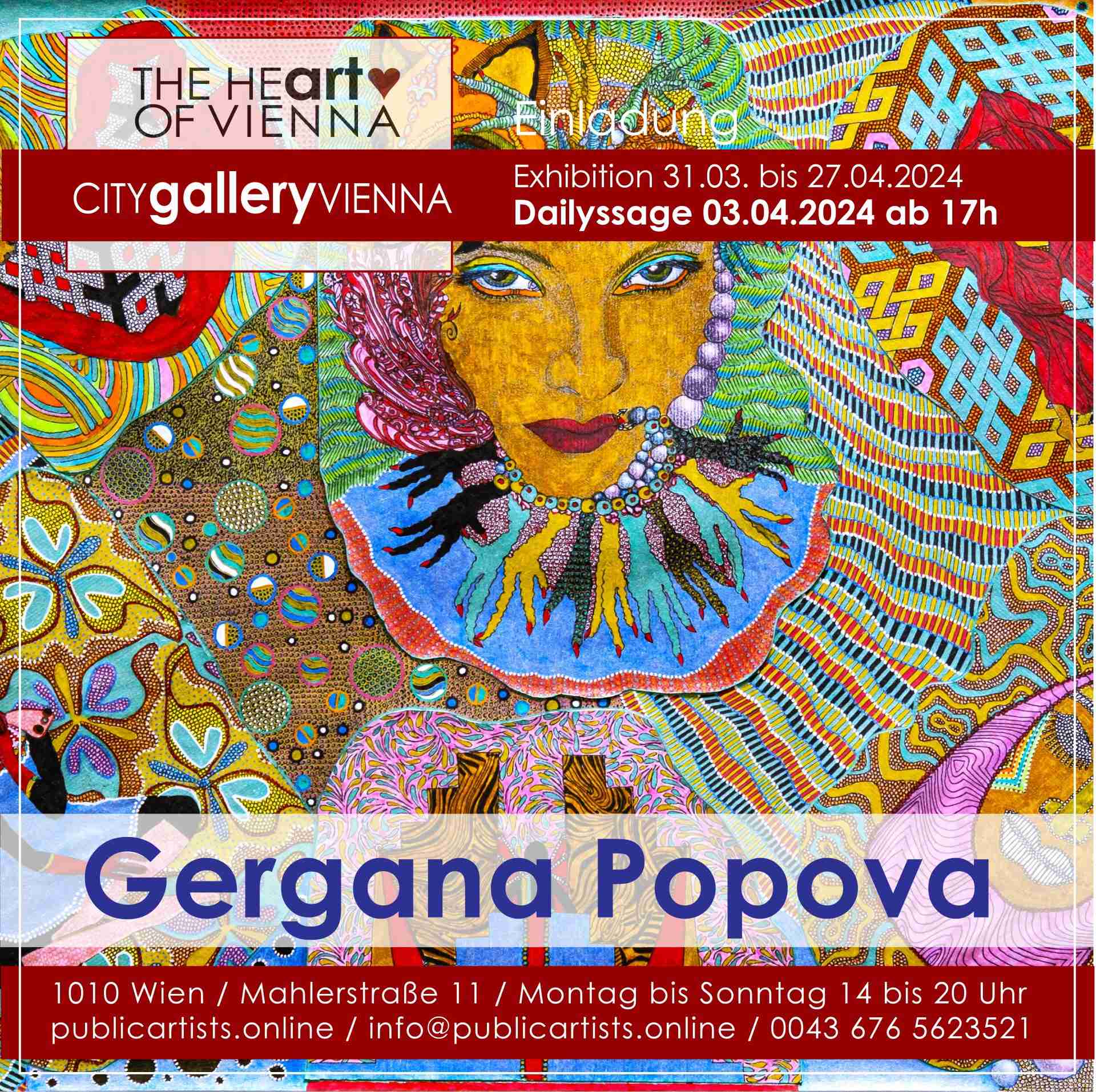 Gergana Popova v CITYgalleryVIENNA