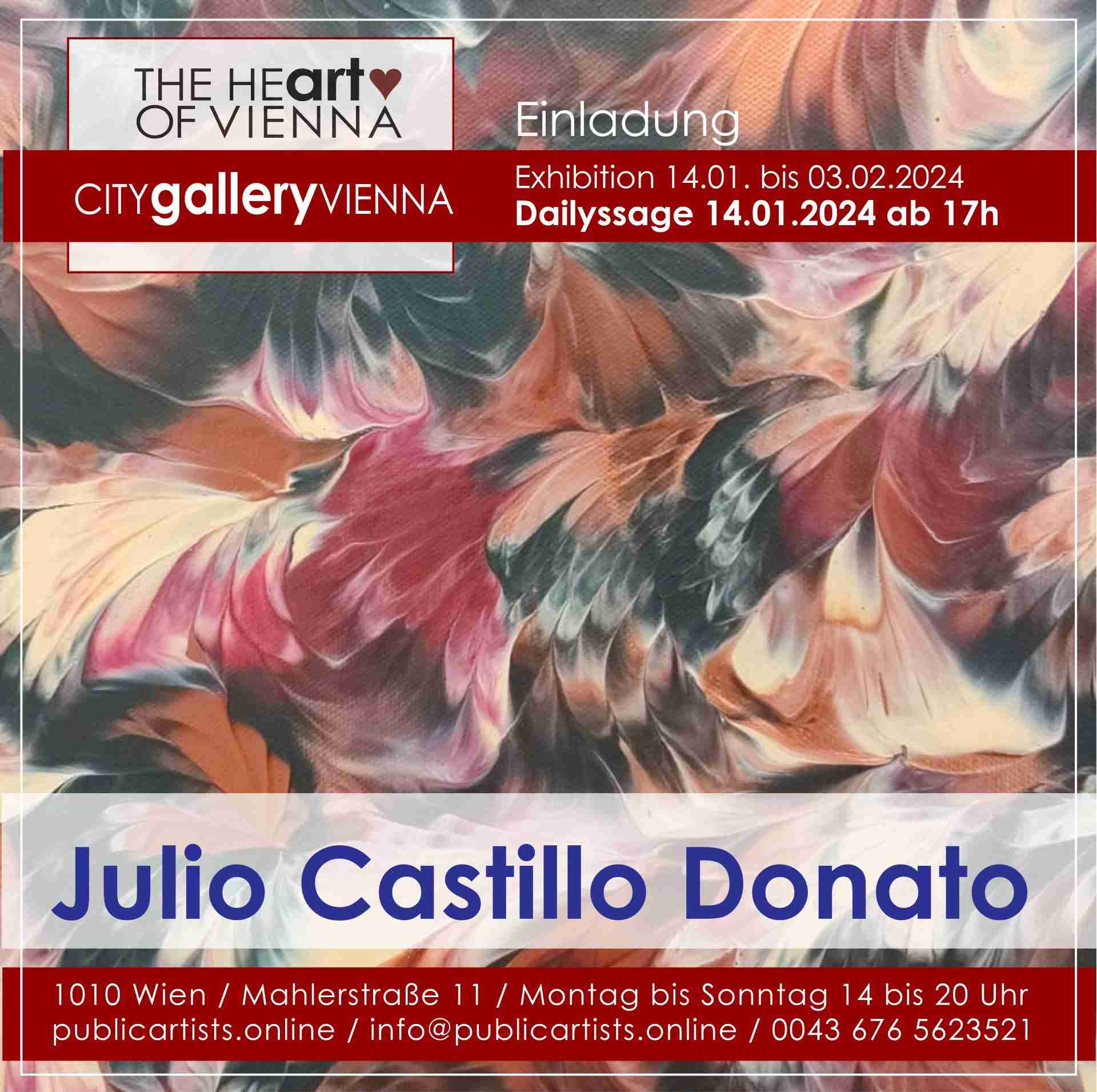 Хулио Кастильо Донато в галерее CITYgalleryVIENNA