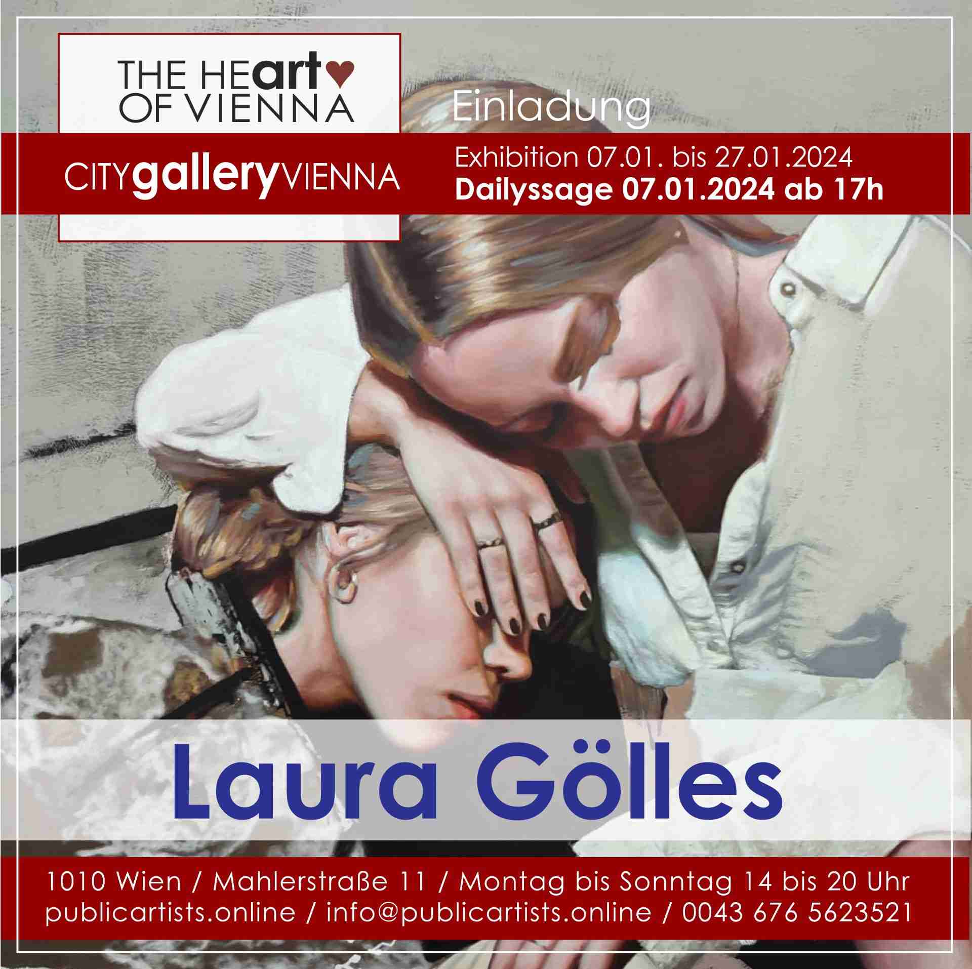 Лаура Гёллес в галерее CITYgalleryVIENNA
