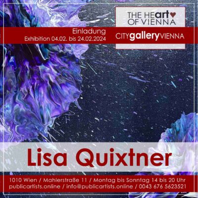 Lisa Quixtner в CITYgalleryVIENNA