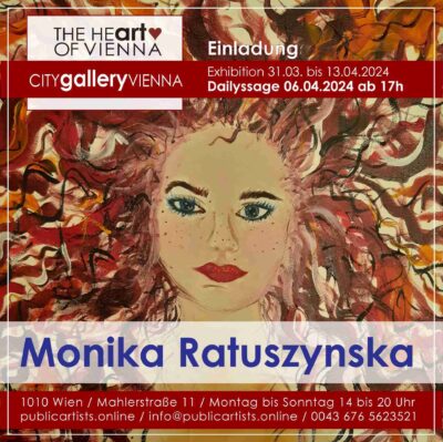 Моника Ратушинска в CITYgalleryVIENNA