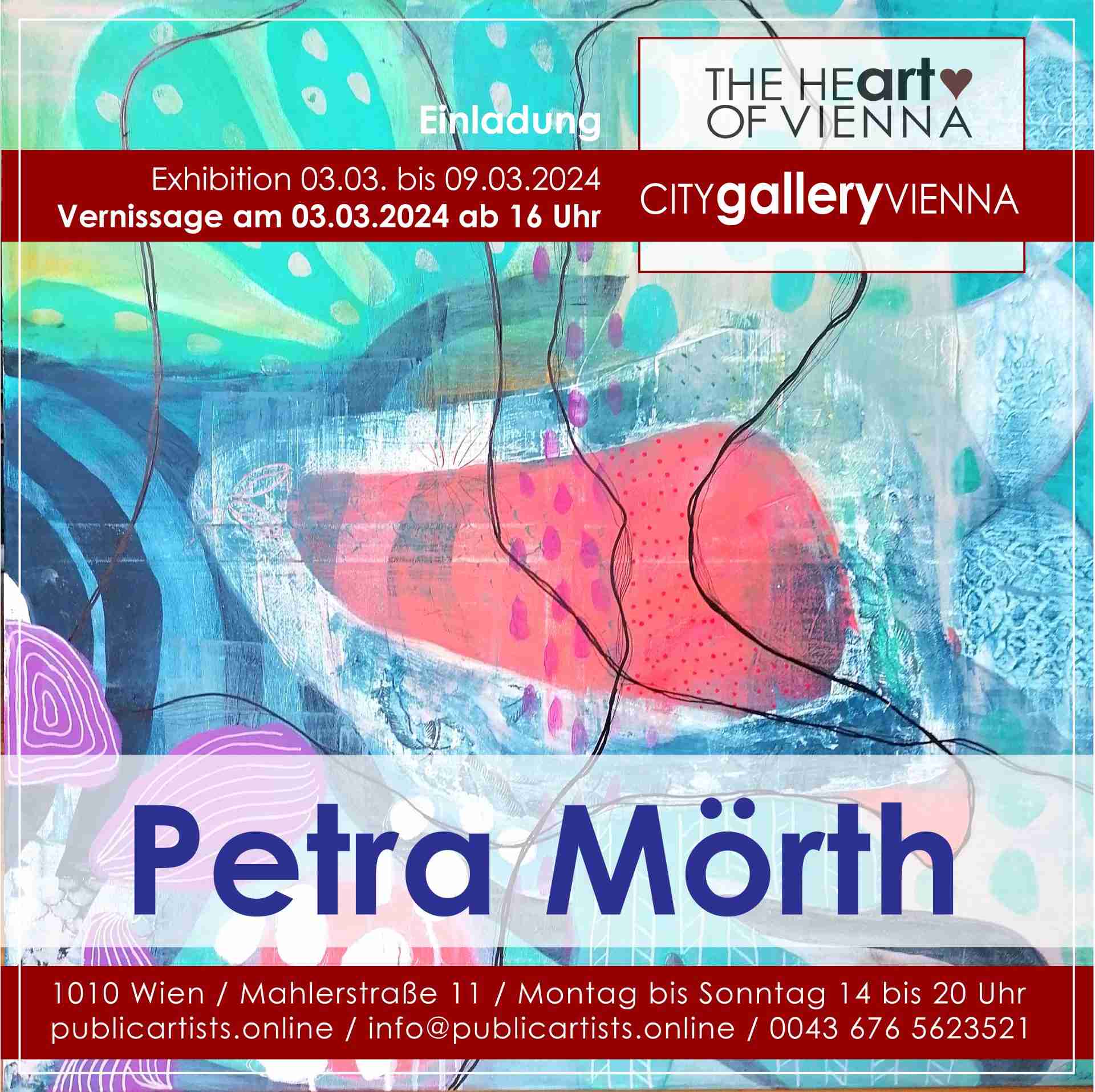 Petra Mörth a CITYgalleryVIENNA-ban