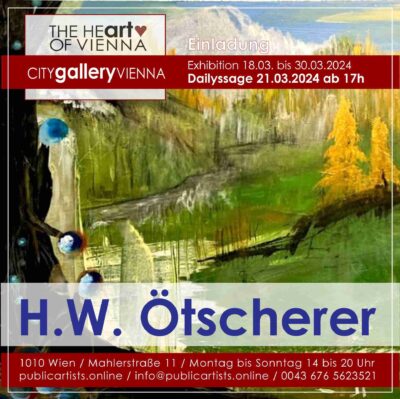 H.W. Ötscherer в CITYgalleryVIENNA