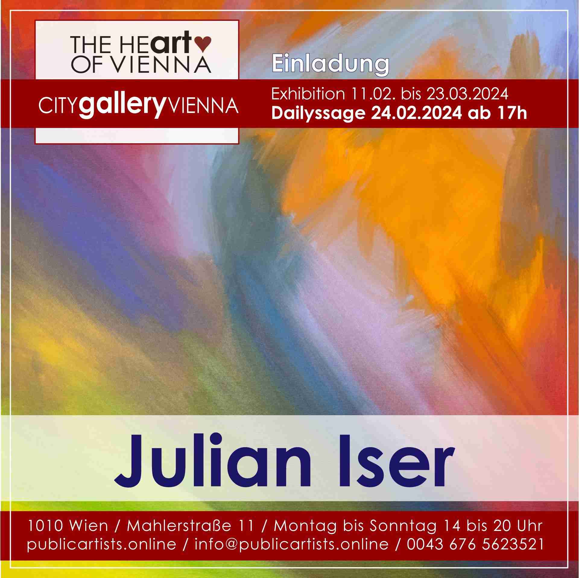 Джулиан Изер в CITYgalleryVIENNA