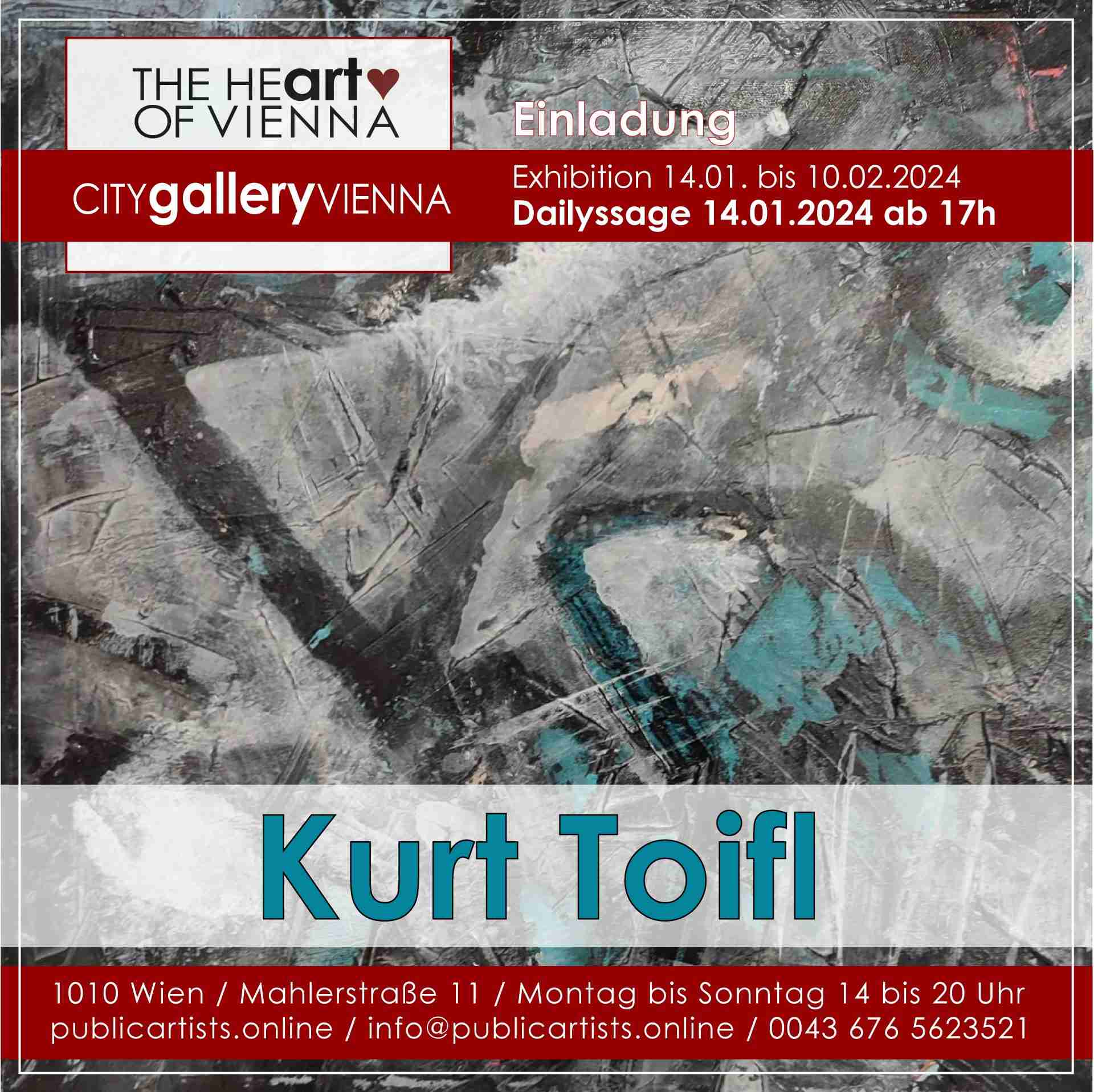 Kurt Toifl v CITYgalleryVIENNA