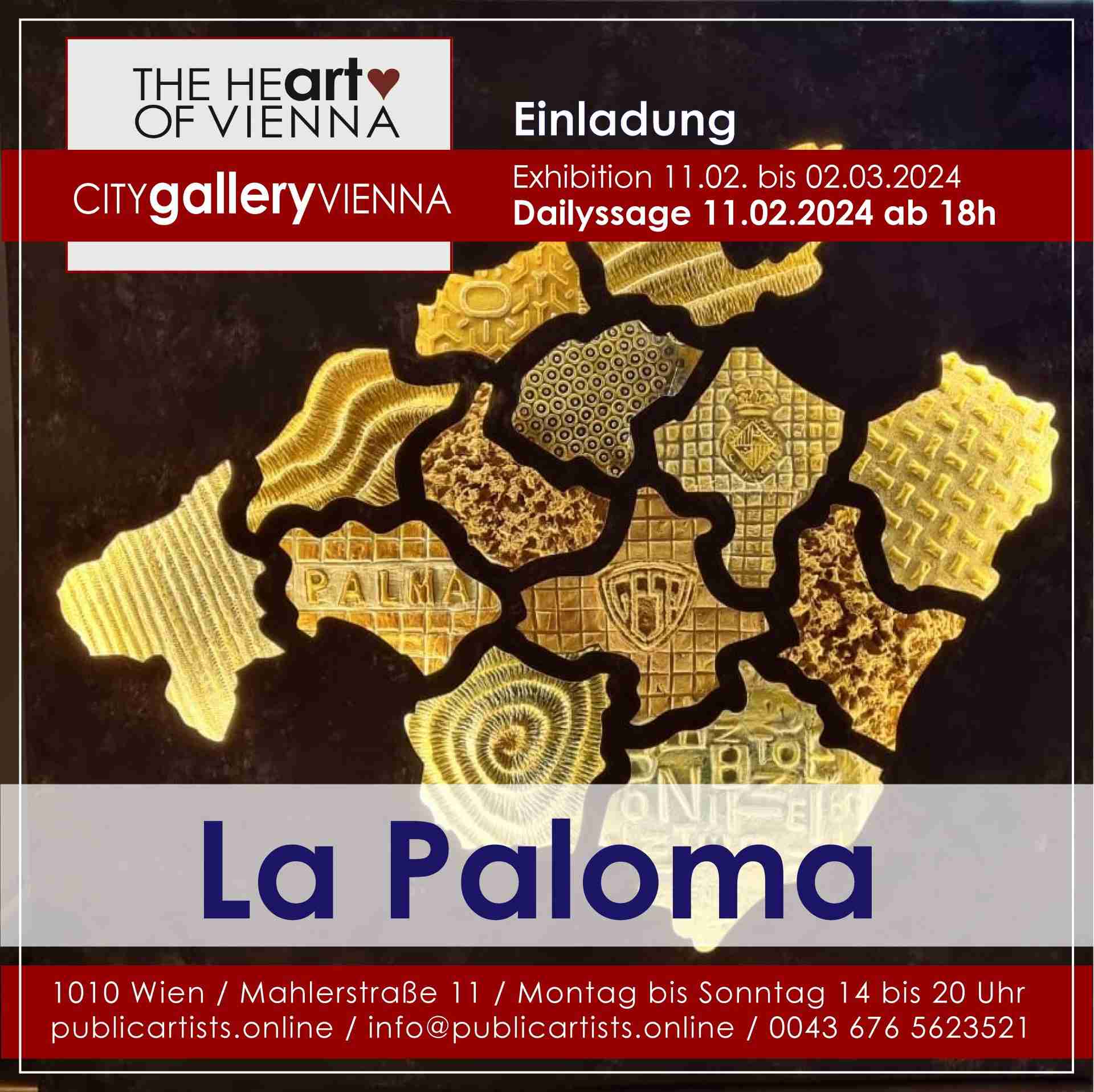 Артистичният колектив „La Paloma“ в CITYgalleryVIENNA