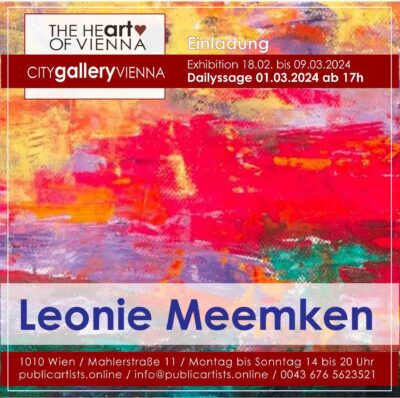 Леони Меемкен в CITYgalleryVIENNA