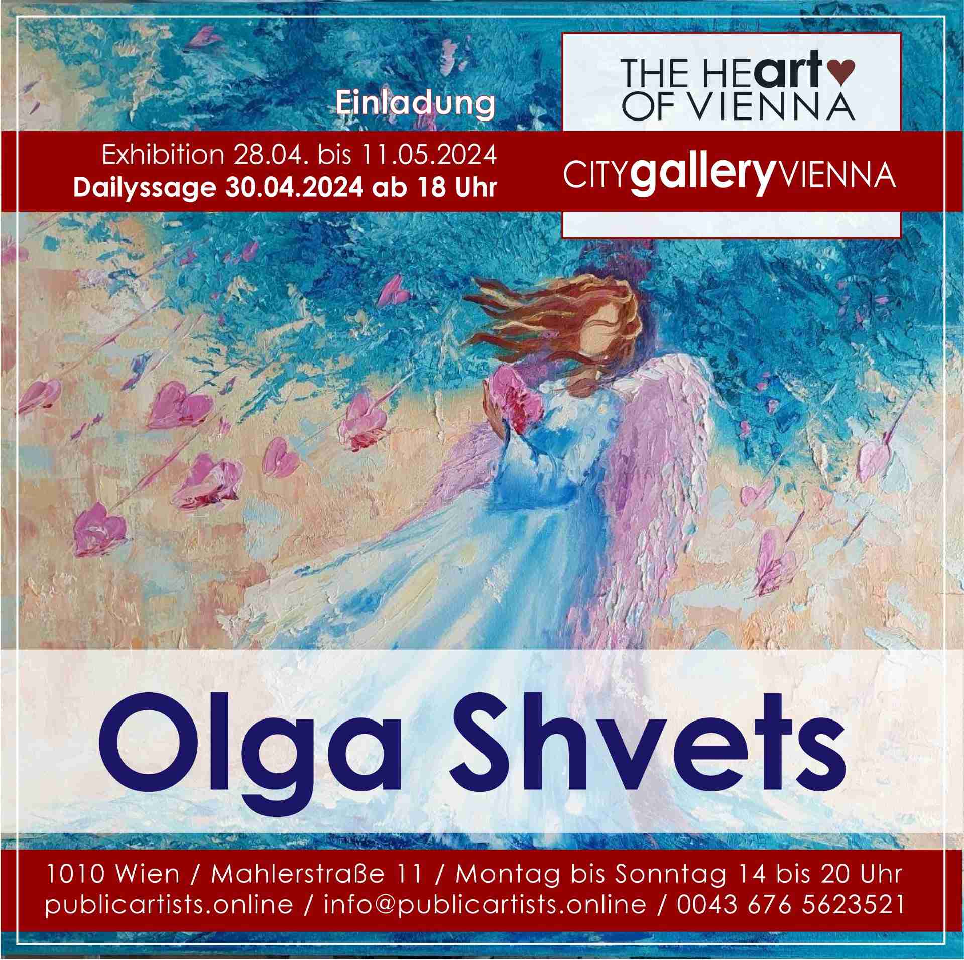 Olga Shvets a CITYgalleryVIENNA-ban