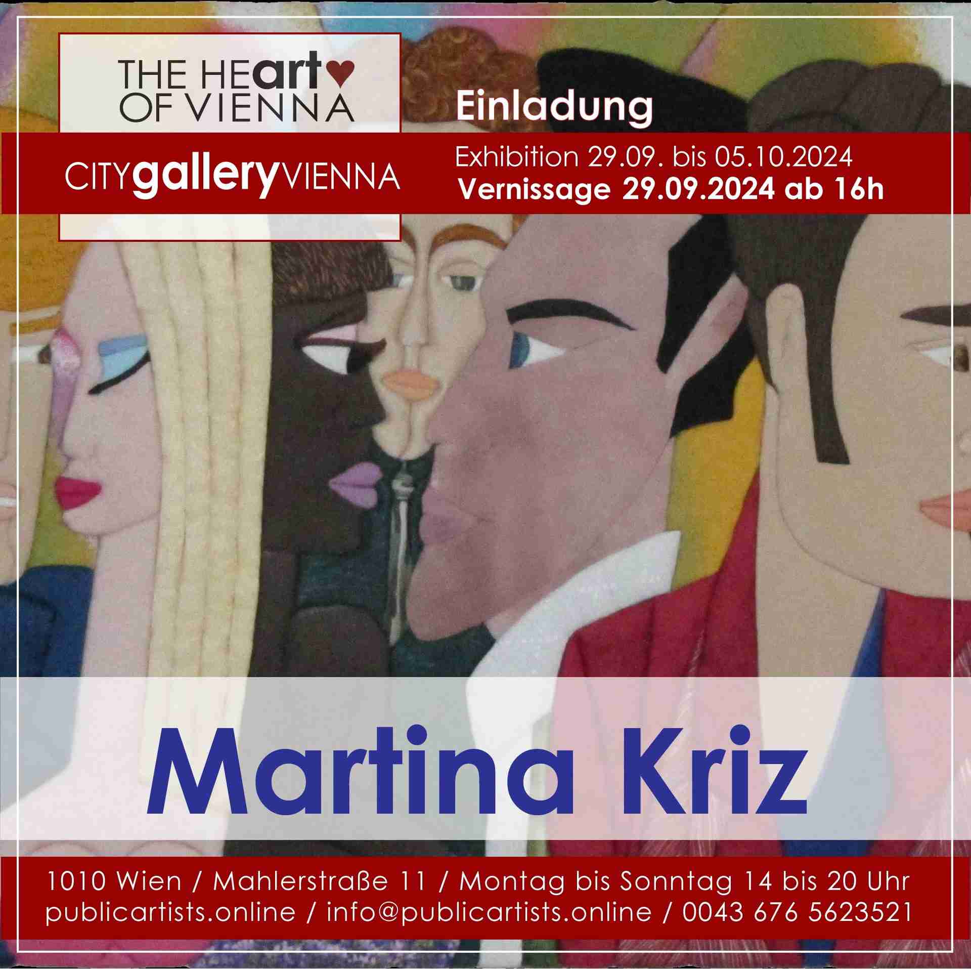 Martina Kriz v CITYgalleryVIENNA