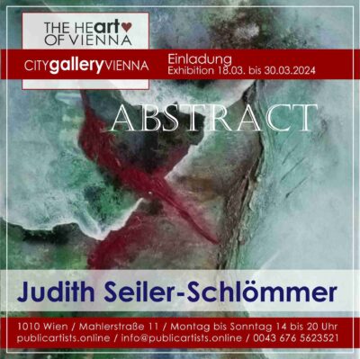 Judith Seiler-Schlömmer zeigt ABSTRACT in der  CITYgalleryVIENNA