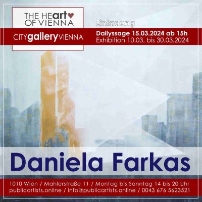 Даниела Фаркаш в CITYgalleryVIENNA