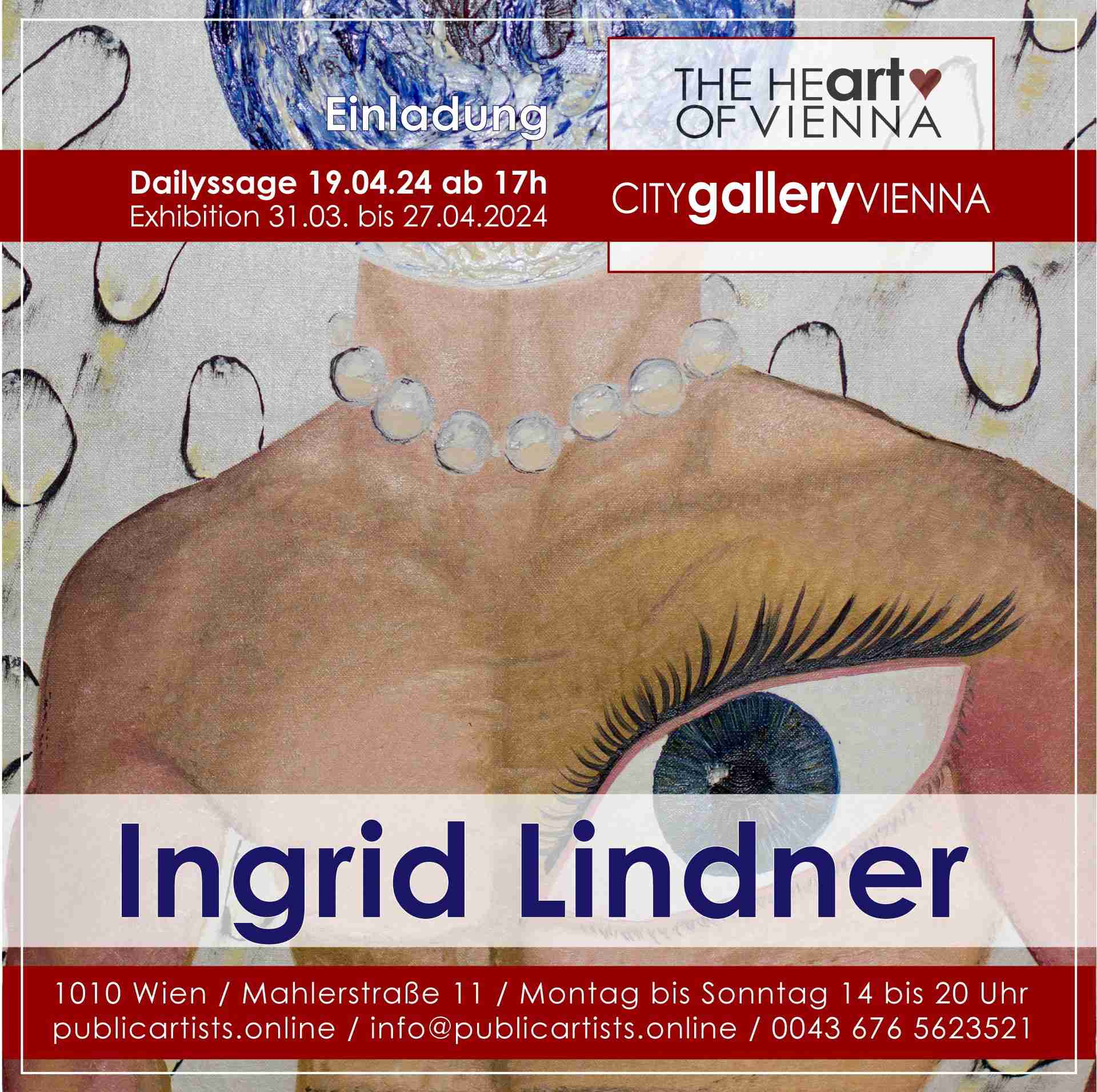 Ingrid Lindner a CITYgalleryVIENNA-ban