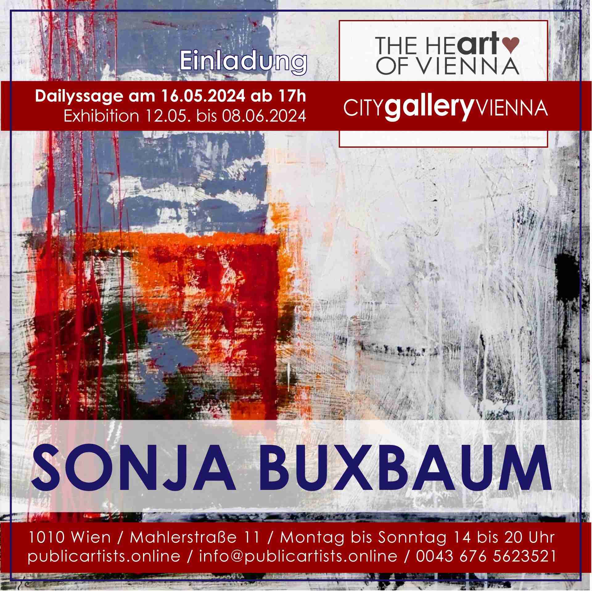 Sonja Buxbaum a CITYgalleryVIENNA-ban