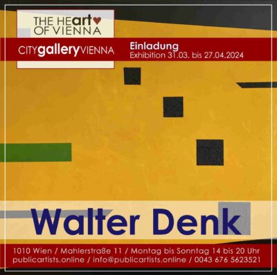 Валтер Денк в CITYgalleryVIENNA