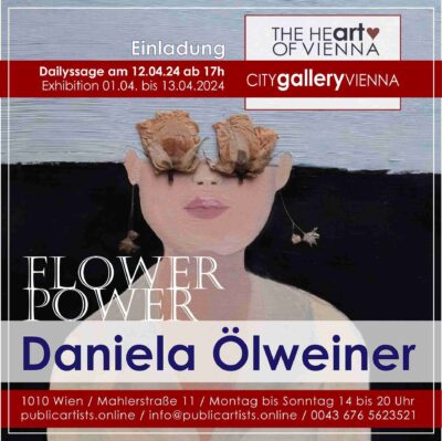 Даниела Олвайнер показва FLOWER POWER в CITYgalleryVIENNA