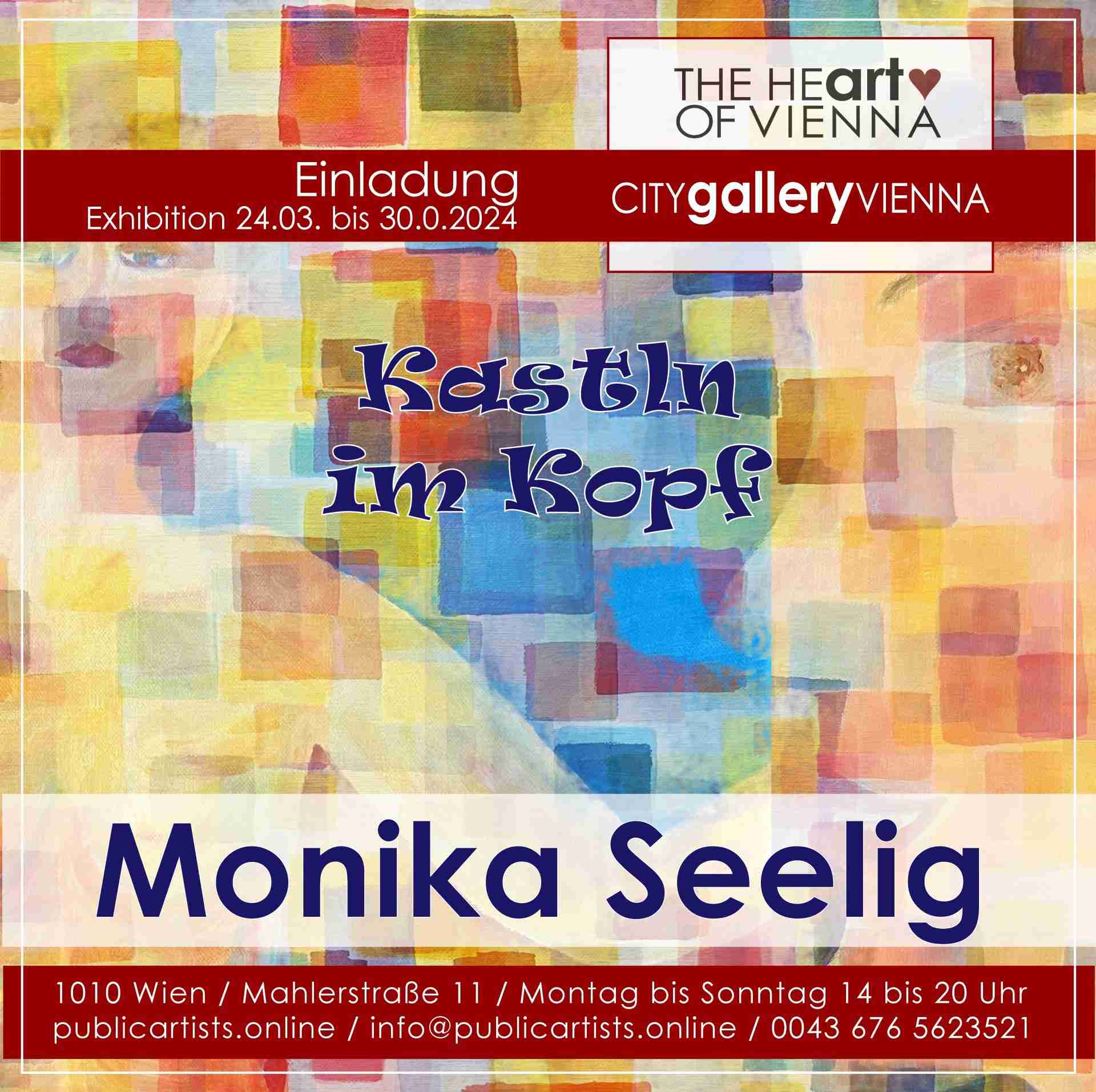 Monika Seelig présente KASTLN IM KOPF à la CITYgalleryVIENNA