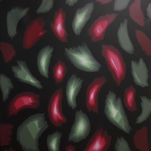 Листя на чорному