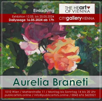 Аурелия Бранети показва "ЕМОЦИИ" в CITYgalleryVIENNA