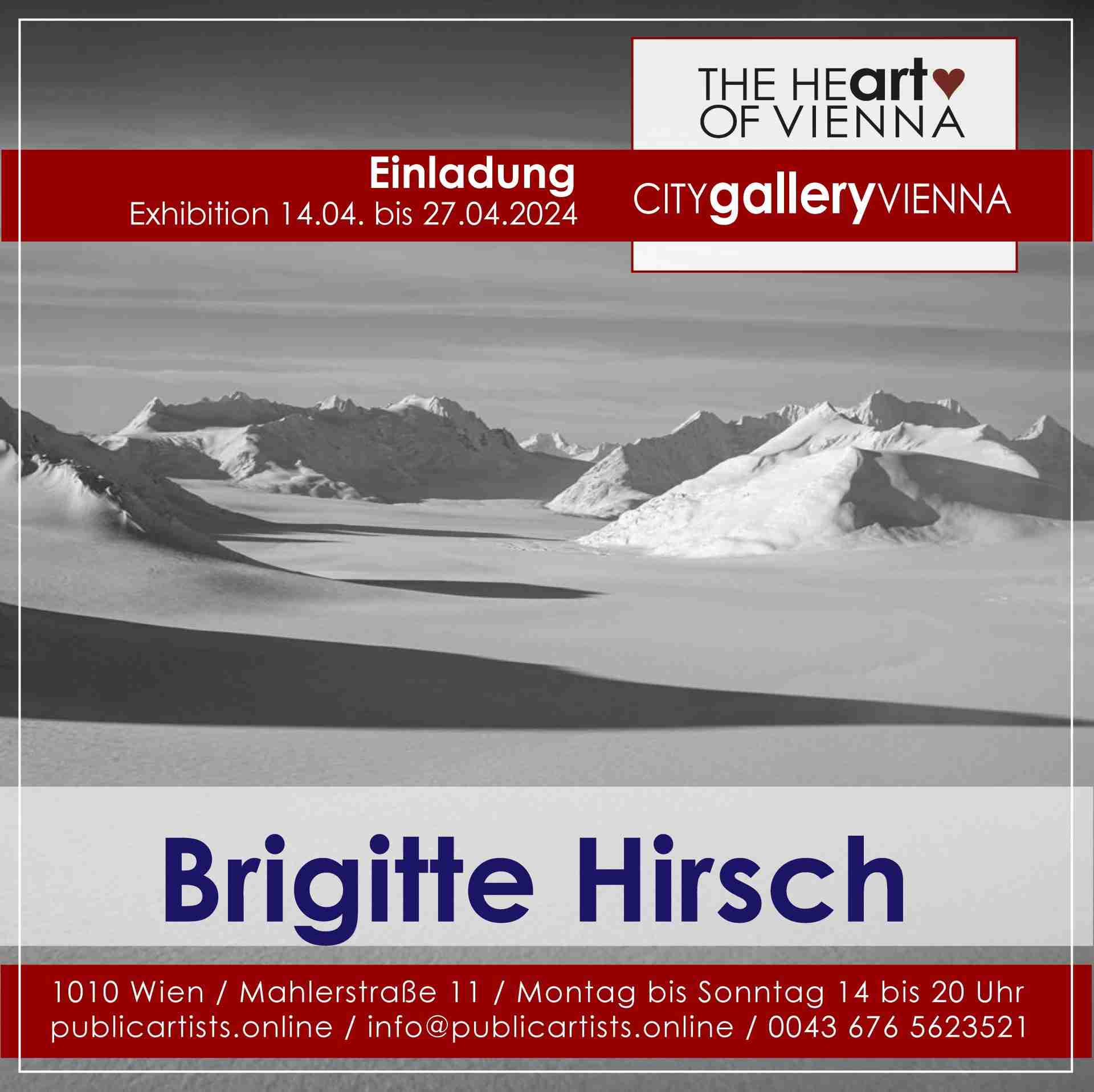 Brigitte Hirsch a CITYgalleryVIENNA-ban