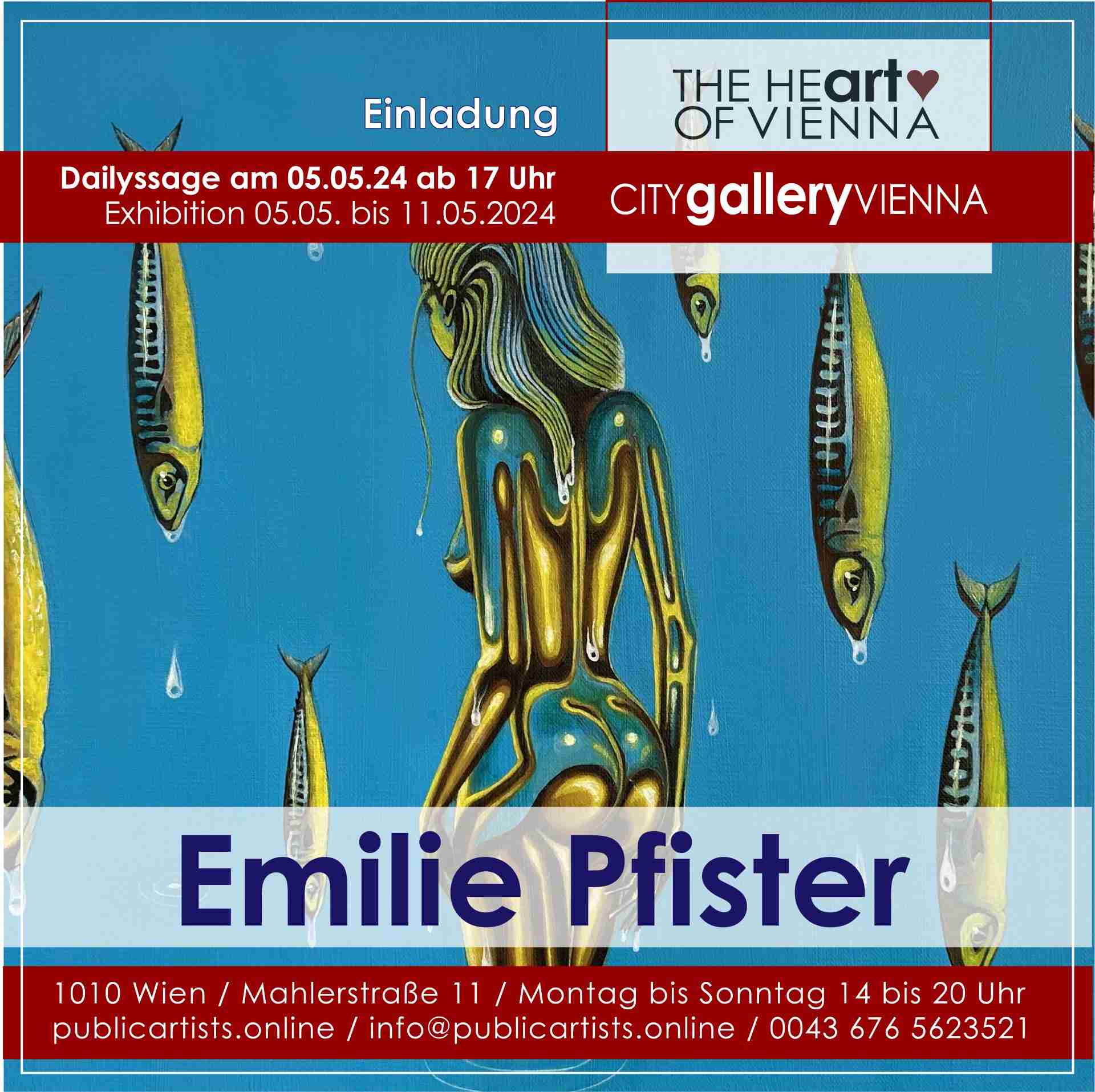 Emilie Pfister CITYgalleryVIENNA'da