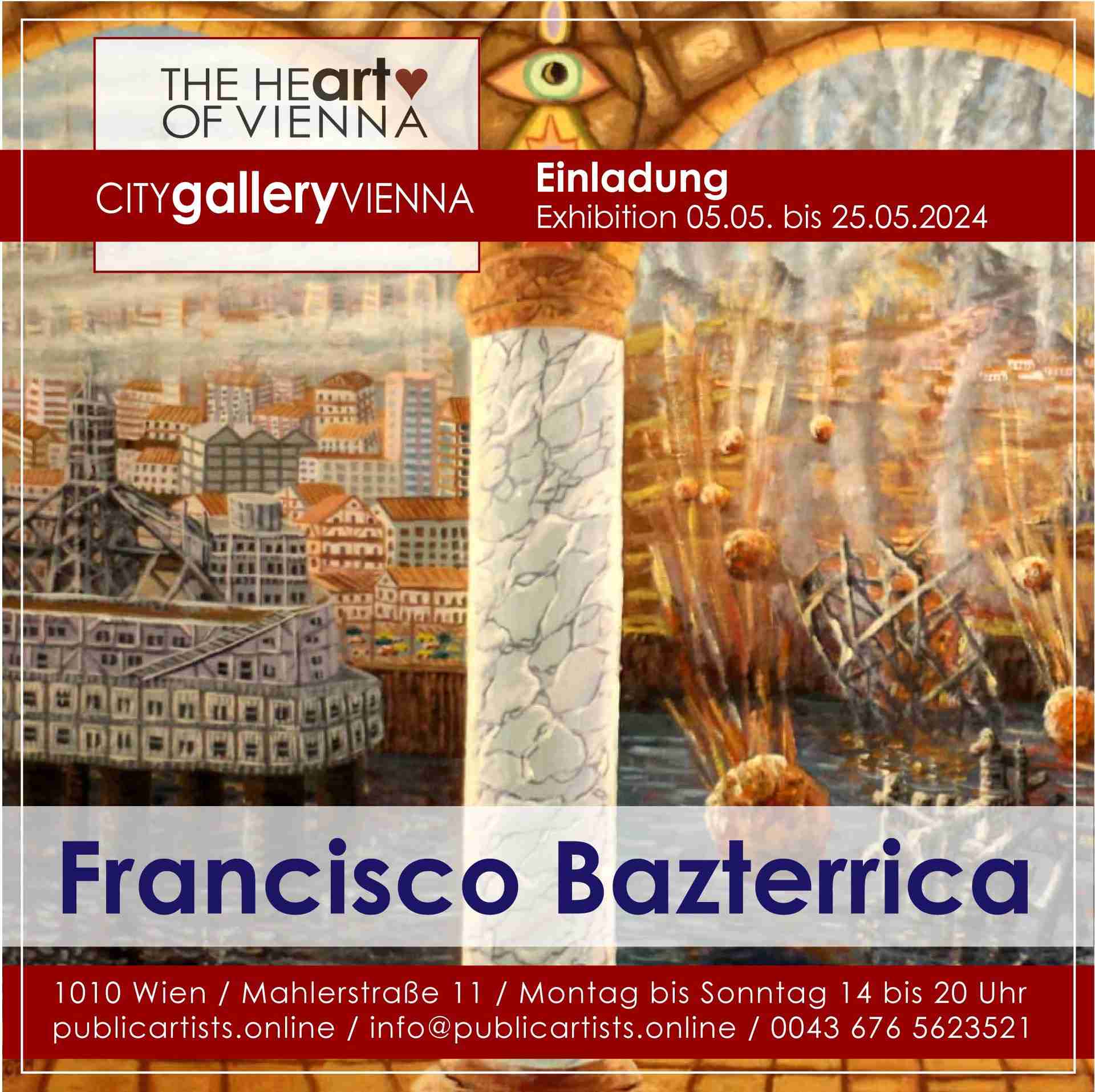 Francisco Bazterrica in der CITYgalleryVIENNA