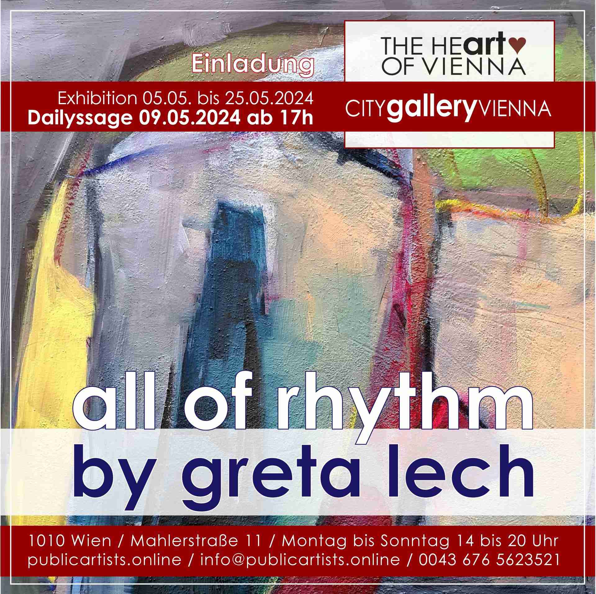 all of rhythm от Грета Лех в CITYgalleryВиена