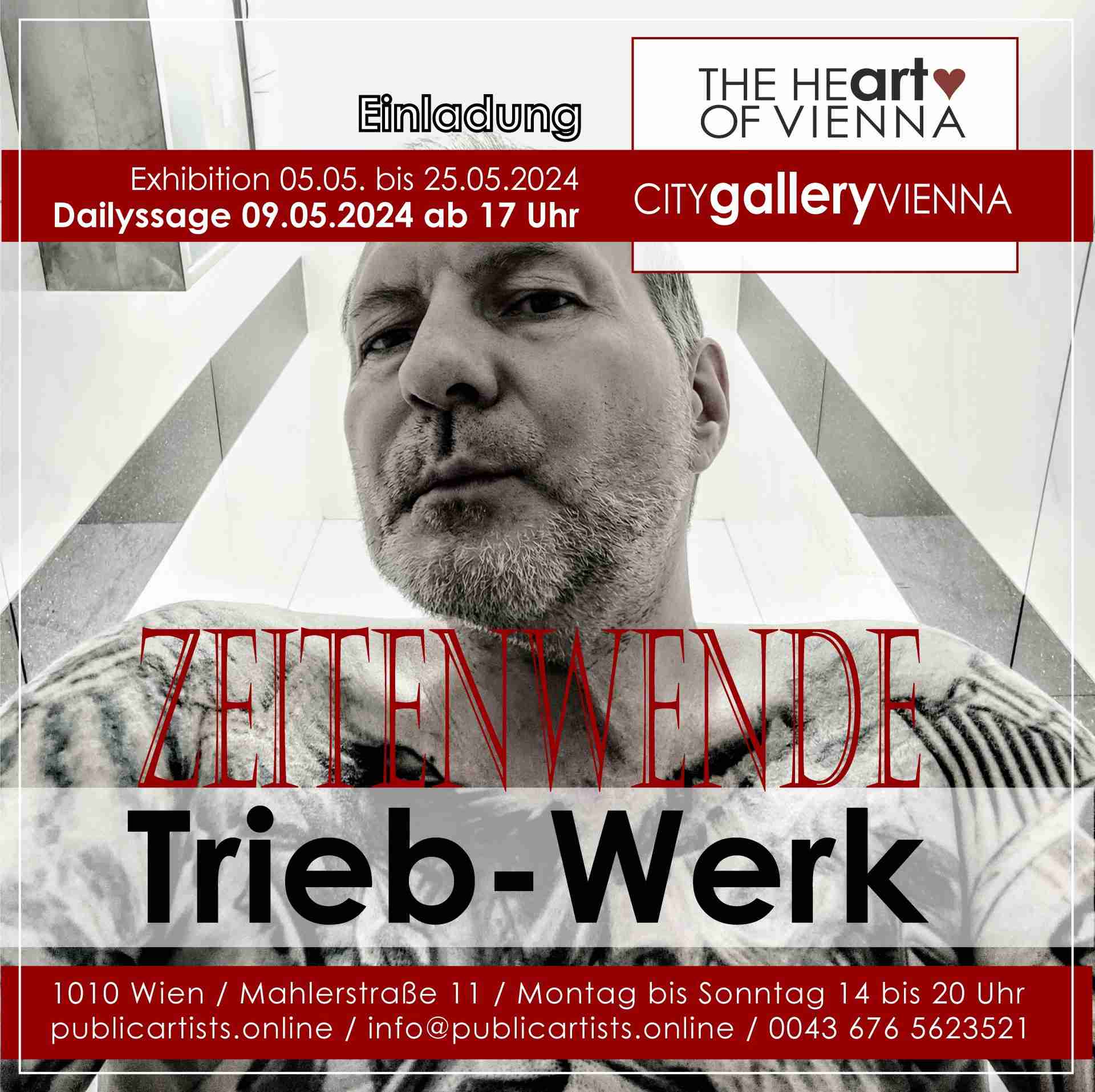 Trieb-Werk показва ZEITENWENDE в CITYgalleryVIENNA