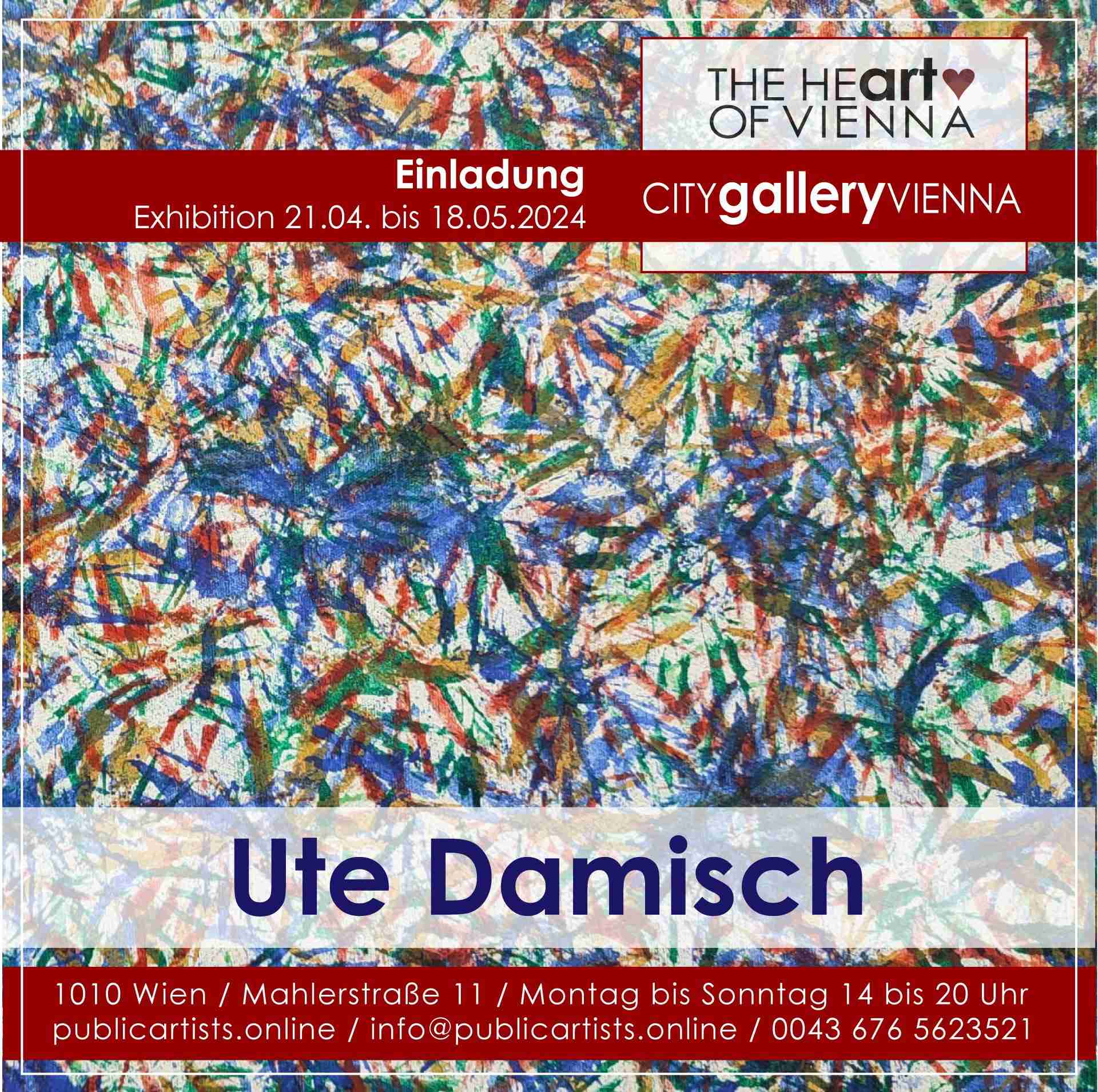 Ute Damisch a CITYgalleryVIENNA-ban