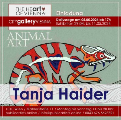 Таня Хайдер показва ИЗКУСТВОТО НА ЖИВОТНИТЕ в CITYgalleryVIENNA