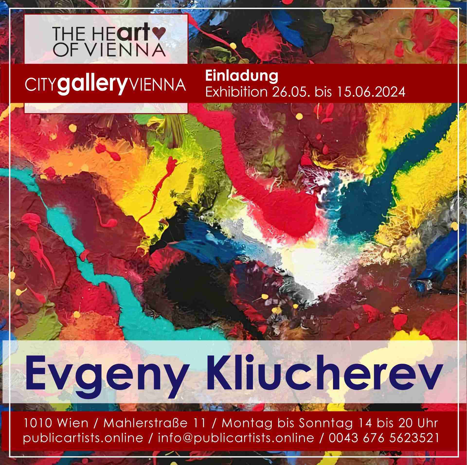 Евгений Ключерев в галерее CITYgalleryVIENNA