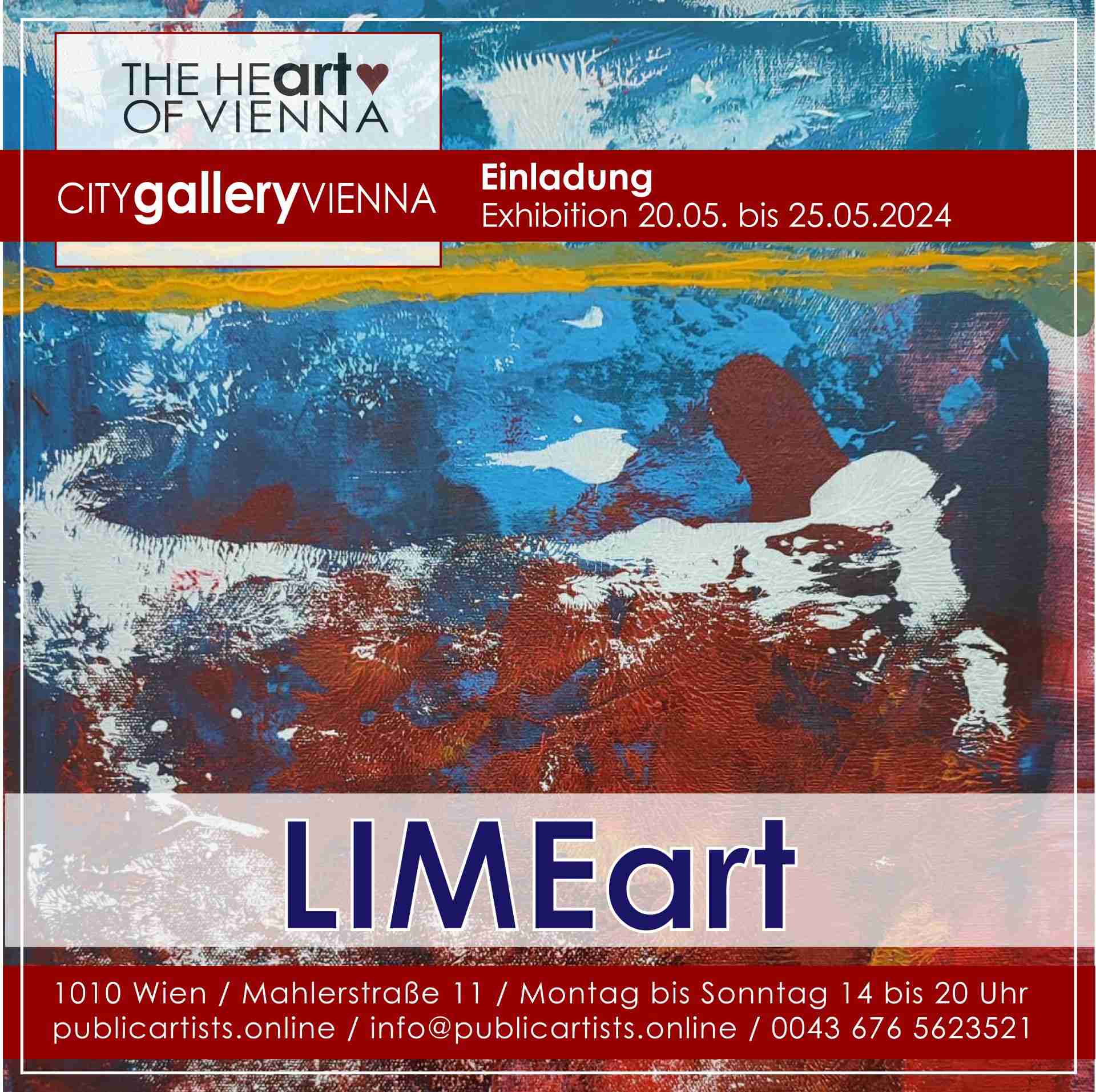 LIMEart a CITYgalleryVIENNA-ban