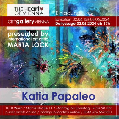 Катя Папалео, представена от Марта Лок в CITYgalleryVIENNA