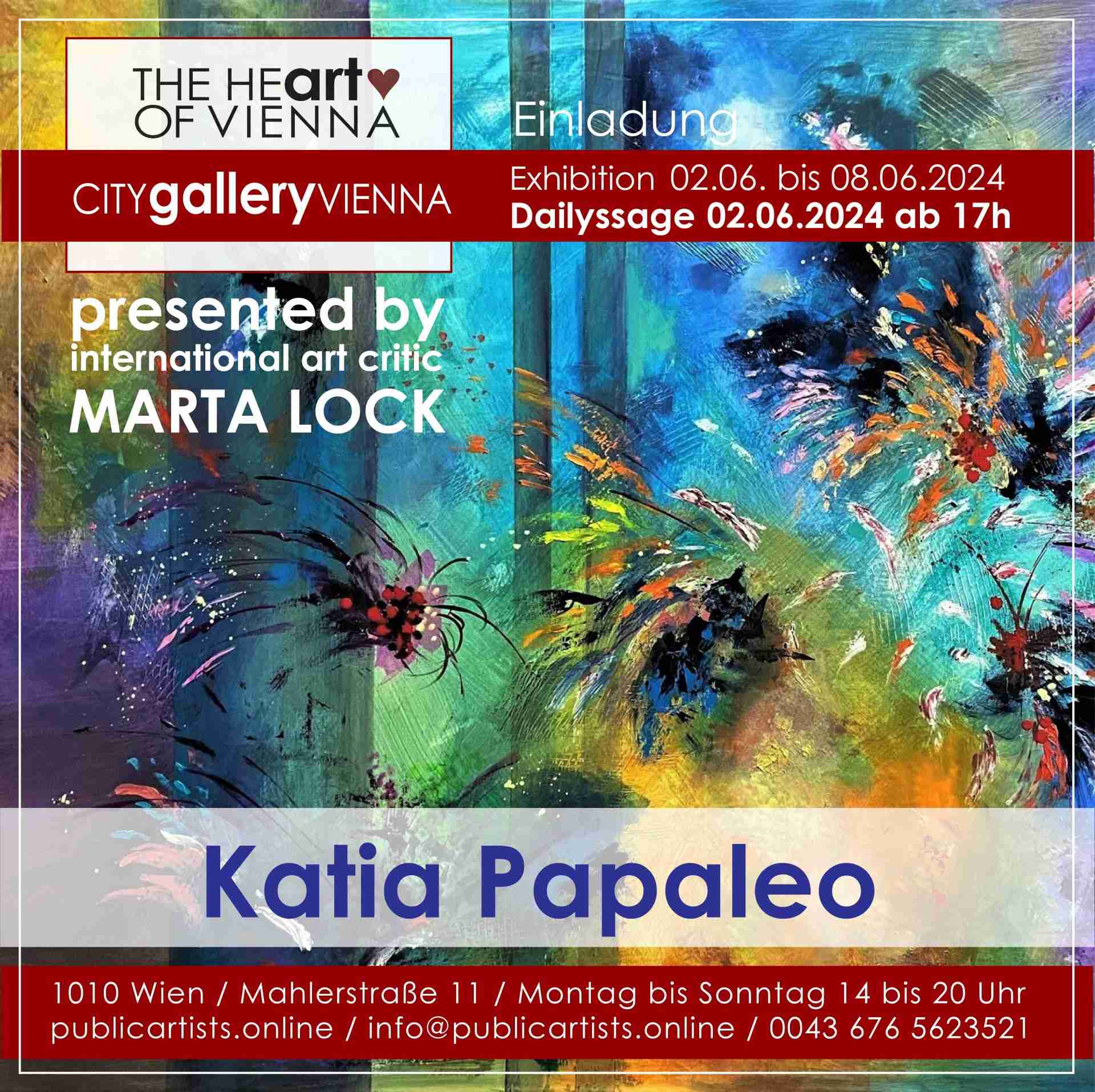 Katia Papaleo v podaní Marty Lock v CITYgalleryVIENNA