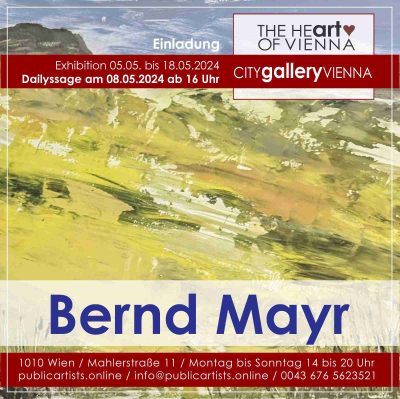 Бернд Майр в CITYgalleryVIENNA
