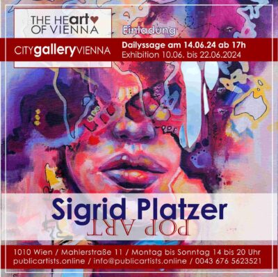 Сигрид Платцер показва POP ART в CITYgalleryVIENNA