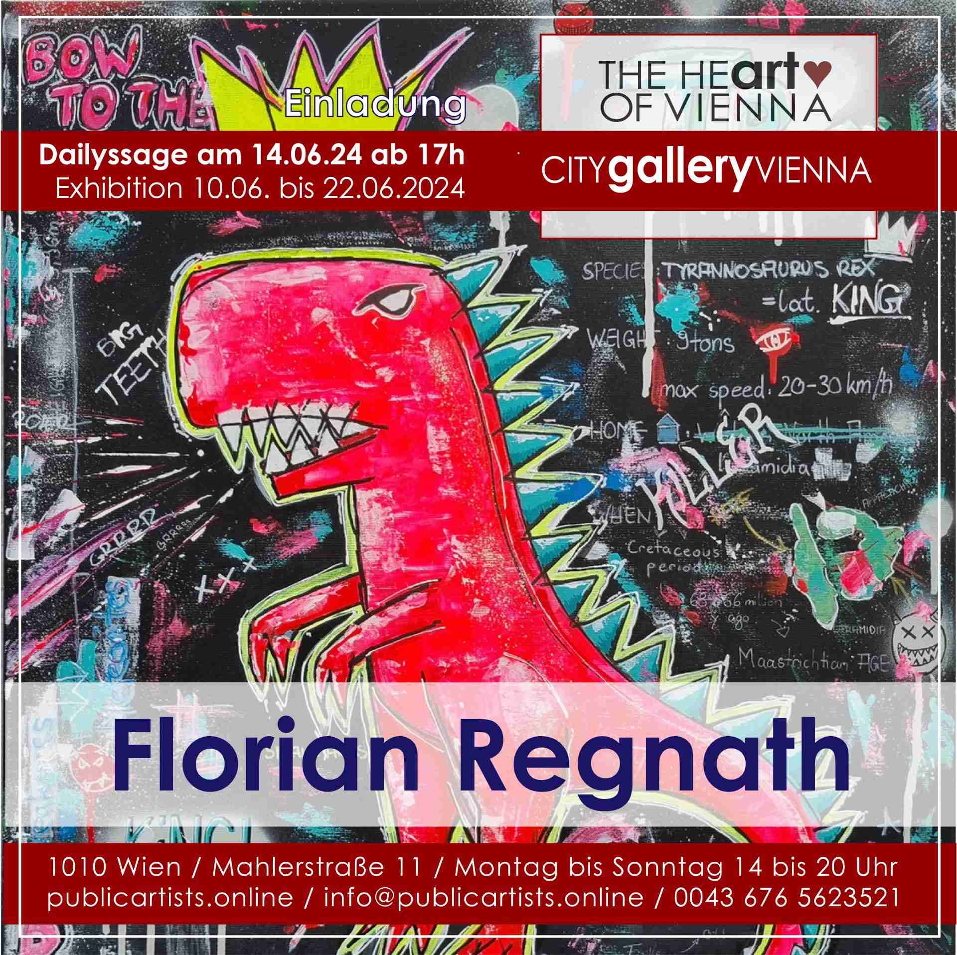Florian Regnath a CITYgalleryVIENNA-ban