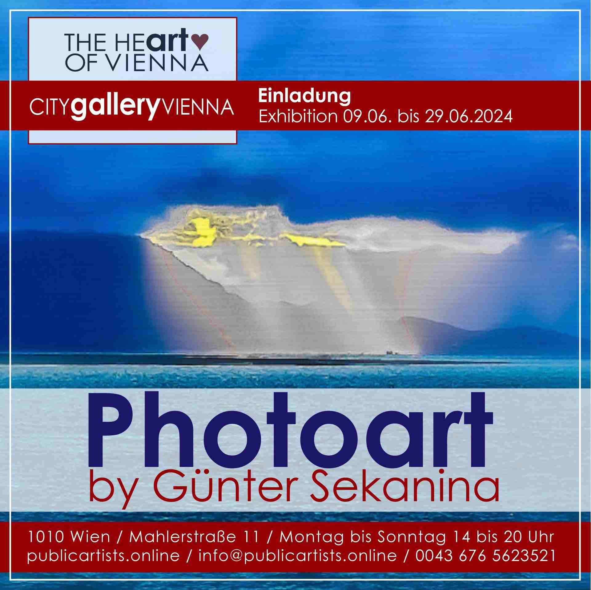 Photoart by Günter Sekanina in der CITYgalleryVIENNA